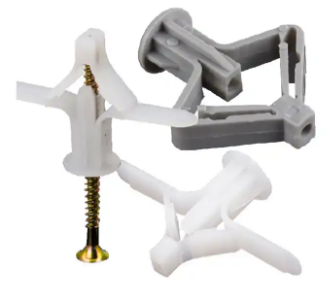 plastic nylon winged butterfly toggle anchor